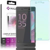 NALIA Screen Protector compatible with Sony Xperia X, 9H Full-Cover Tempered Glass Smart-Phone Protective Display Film, Durable LCD Saver Protection Armor Foil, Shatter-Proof Fr...