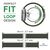 NALIA Fabric Bracelet Braided Smart Watch Strap compatible with Apple Watch Strap Ultra/SE & Series 8/7/6/5/4/3/2/1, 42mm 44mm 45mm 49mm, iWatch Band Wrist Strap, Men & Women Green