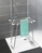 Maximex Teleskop-Wäschetrockner für Dusche und Badewanne, ausziehbar, Wäschetrockner mit ausziehbarer Teleskop-Stange, 71 - 94 x 79 x 39 cm