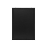 Wandkrijtbord Europel met lijst 60x84cm zwart