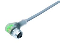 Sensor-Aktor Kabel, M12-Kabeldose, abgewinkelt auf offenes Ende, 4-polig, 5 m, P