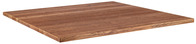 Massivholz-Tischplatte Torres rechteckig; 120x80x3 cm (LxBxH); eiche