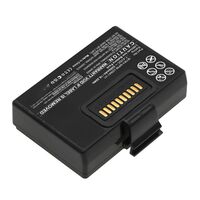 Battery 16.28Wh Li-ion 7.4V 2200mAh Black for Zebra Portable Printer Drucker & Scanner Ersatzteile