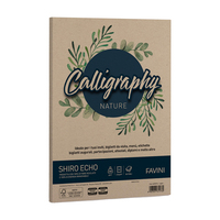 Carta Colorata Calligraphy Nature Shiro Eco Favini - A4 - 250 g - A69N914 (Legno