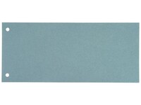 Staples Scheidingsstrook 105 x 240 mm, blauw (pak 100 stuks)