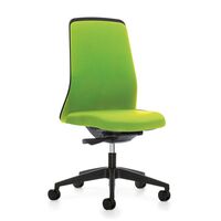 EVERY operator swivel chair, chillback back rest in black