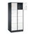 Intro 4-fold compartment locker