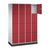 INTRO steel compartment locker, compartment height 435 mm