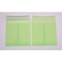 Briefumschläge Offset transparent 160x160mm 100g/qm HK VE=100 Stück hellgrün