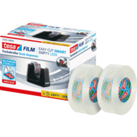 Tischabroller Easy Cut Smart schwarz inkl. 2 x Klebefilm 33mx19mm transparent
