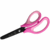 Bastelschere 13cm rund mit weichem Komfortgriff pink-lila