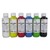 ART PLUS Coffret de 6 x 250ml acrylique brillante Blanc, Jaune, Rouge, Bleu, Vert, Noir