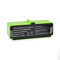 Batterie(s) Batterie aspirateur compatible iRobot grande autonomie 14.4V 4400mAh