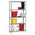 Bolted steel shelving with metal shelves - 100kg - Painted steel