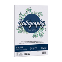 Carta Calligraphy Nature Crush - A4 - 120 gr - uva- Favini - conf. 50 fogli