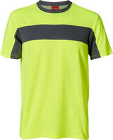 Evolve T-Shirt, leuchtend Warnschutz-gelb/grau Gr. L