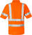High Vis Poloshirt 7025 Kl.3 PHV Warnschutz-orange - Rückansicht