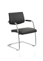 Havanna Visitor Chair Black Leather BR000050 DD