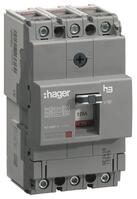 Hager Leistungsschalter h3 x160 HHA063H TM ADJ 3P3D 63A 25kA CTC