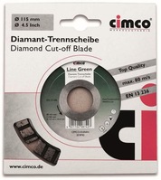 Cimco DTS Basalt Bordstein 115mm 208742 Diamant Trennscheibe