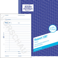 Rapport, 148 x 210 mm, A5, 100 Blatt/Buch