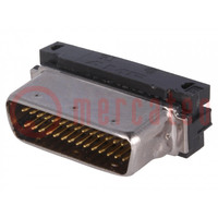 Connector: wire-board; PIN: 26; shielded; for ribbon cable; plug
