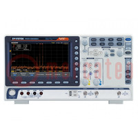 Oscilloscope: numérique; MDO; Ch: 2; 200MHz; 1Gsps (en temps réel)