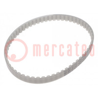 Timing belt; AT10; W: 16mm; H: 5mm; Lw: 580mm; Tooth height: 2.5mm