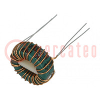 Inductor: wire; THT; 680uH; 900mA; 80mΩ; 230VAC; 14x5mm; -20÷50%