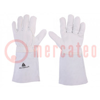 Protective gloves; Size: 10; natural leather; TIG15K