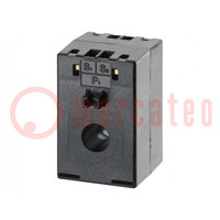Transformador de corriente; Ientr: 50A; Isal: 5A; 3@max2,5VA; M55E