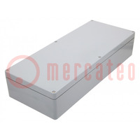 Enclosure: multipurpose; X: 250mm; Y: 600mm; Z: 120mm; polyester