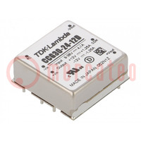 Convertisseur: DC/DC; 30W; Ud'entrée: 9÷36V; Ubase: 12VDC; THT