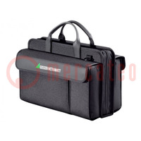 Carrying case; Kit: current clamp,manual,test leads