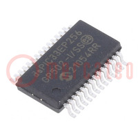 IC: dsPIC microcontroller; 256kB; 32kBSRAM; SSOP28; DSPIC; 0.65mm