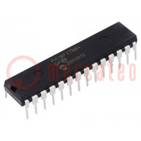 IC: PIC microcontroller; 64MHz; 1.8÷5.5VDC; THT; DIP28; PIC18; tube