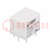 Relay: electromagnetic; SPDT; Ucoil: 12VDC; 15A; 10A/240VAC; PCB