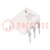 Opto-coupler; THT; Ch: 1; OUT: transistor; Uisol: 4,17kV; Uce: 30V