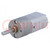 Motor: DC; with gearbox; 12VDC; 1.6A; Shaft: D spring; 500rpm; 25: 1