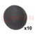 Gasket clip; 10pcs; Fiat; OEM: 7768047; L: 10.6mm; polyamide; black