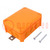Enclosure: junction box; X: 116mm; Y: 150mm; Z: 67mm; IP66; orange