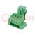 Pluggable terminal block; 5.08mm; ways: 4; angled 90°; socket