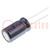 Kondensator: elektrolytisch; THT; 10uF; 450VDC; Ø12x20mm; ±20%