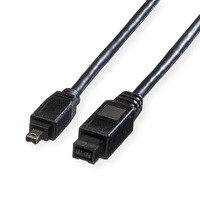 ROLINE Câble IEEE 1394b / IEEE 1394, 9/4pôles, noir, 1,8 m
