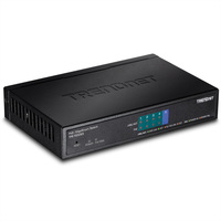 TRENDnet TPE-TG50ES PoE+ Switch (31W) 5-Port Gigabit EdgeSmart