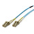 ROLINE F.O. Jumper Cable 50/125µm OM3, LC/LC, Low-Loss-Connector, turquoise, 1 m