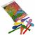 50 Luftballons farbig sortiert "verschiedene Formen". Material: Naturkautschuk. Farbe: farbig sortiert