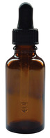 Glass Bottle - Pharmasafe Dropper Bottles Round - 20ml