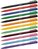 Pisaki Rystor, Flami RF, okrągła, 1mm, 12 sztuk, mix kolorów