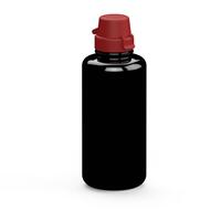 Artikelbild Drink bottle "School" clear-transparent, 1.0 l, black/red